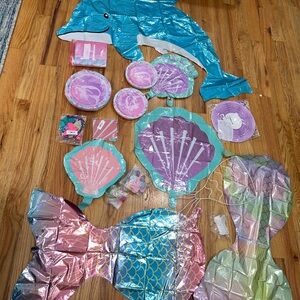 NEW Mermaid Party Decoration New/ Used